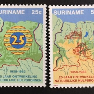 Surinam # 641-642 Mint Never Hinged