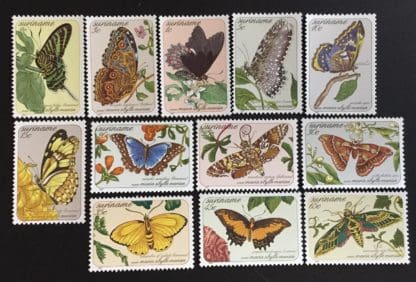 Surinam # 643-654 Mint Never Hinged
