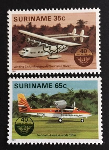 Surinam # 673-674 Mint Never Hinged