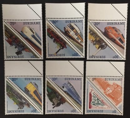 Surinam # 713a-723a Mint Never Hinged