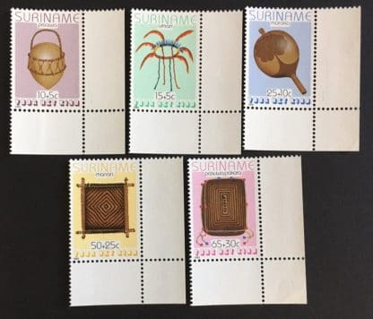 Surinam # B304-B308 Mint Never Hinged