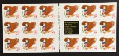 Scott #2597 Mint Never Hinged Booklet Pane