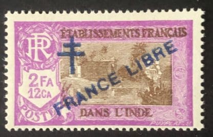 French India Scott # 169 Mint Never Hinged