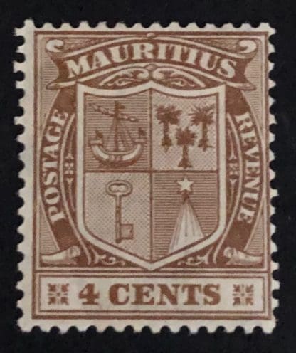 Mauritius # 167 Mint Hinged