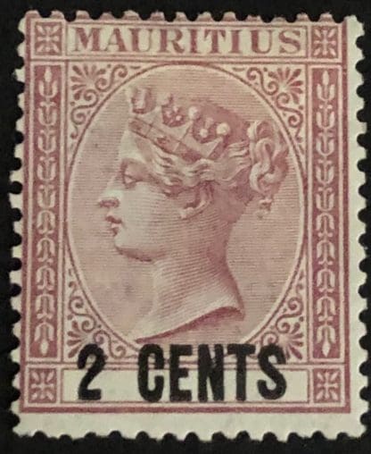 Mauritius # 50 Mint Hinged