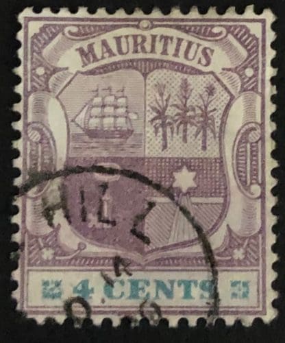 Mauritius # 97 Used