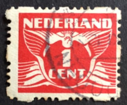 Netherlands Scott # 165a Used