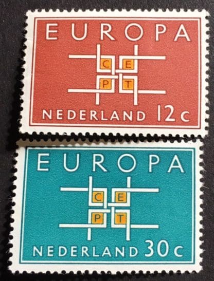 Netherlands Scott # 416-417 Mint Hinged