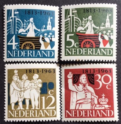 Netherlands Scott # 418-421 Mint Never Hinged