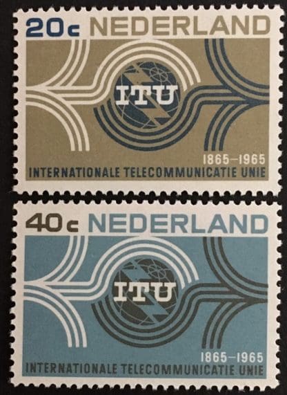 Netherlands Scott # 436-437 Mint Never Hinged