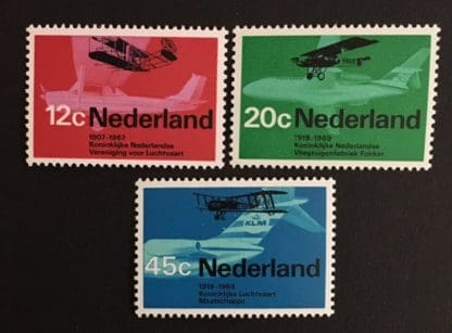 Netherlands Scott # 455-457 Mint Never Hinged