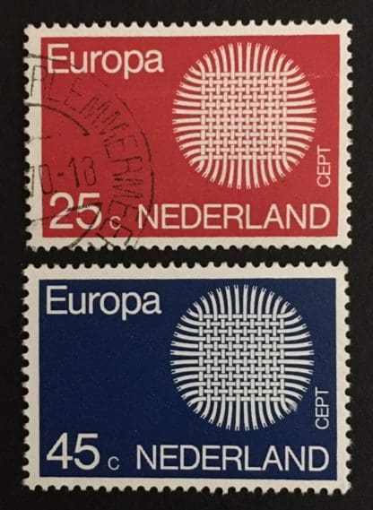 Netherlands Scott # 483-484 Used