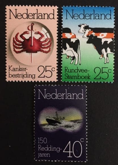 Netherlands Scott # 515-517 Mint Never Hinged