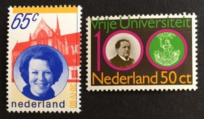 Netherlands Scott # 607-608 Mint Never Hinged