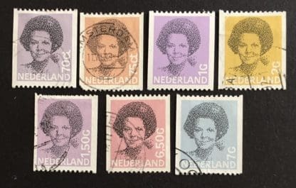 Netherlands Scott # 632-637 Used