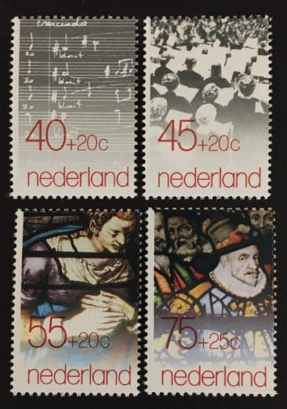 Netherlands Scott # B552-B555 Mint Never Hinged