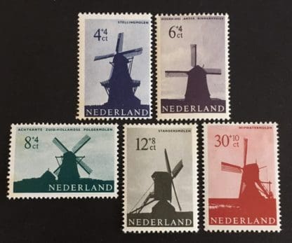 Netherlands Scott # B373-B377 Mint Hinged