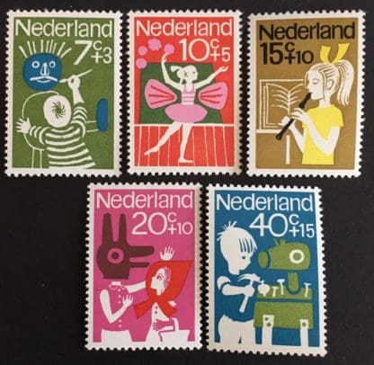 Netherlands Scott # B392-B396 Mint Never Hinged