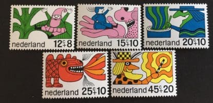 Netherlands Scott # B439-B443 Mint Never Hinged