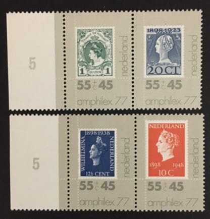 Netherlands Scott # B535-B538 Mint Never Hinged