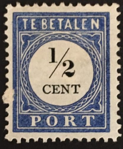 Netherlands Scott # J13 Mint  Hinged