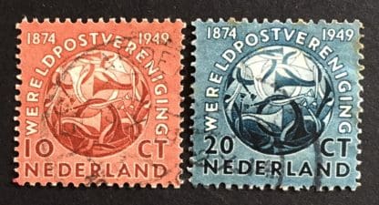 Netherlands Scott # 323-324 Used