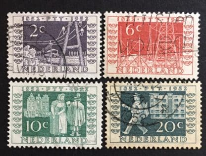 Netherlands Scott # 332-335 Used