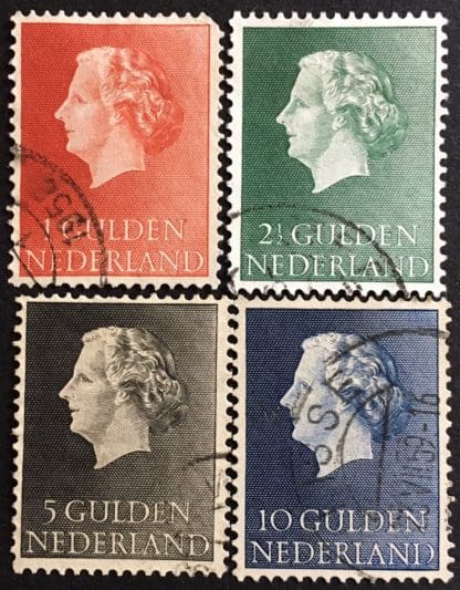 Netherlands Scott # 361-364 Used