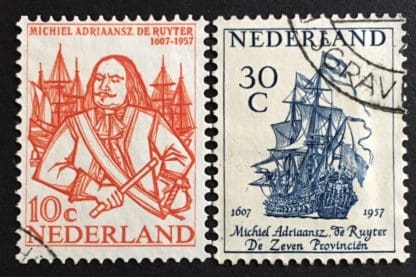 Netherlands Scott # 370-371 Used