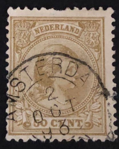 Netherlands Scott # 49 Used