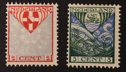 Netherlands Scott # B12-B13 Mint Hinged