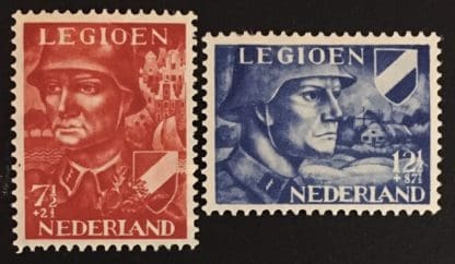 Netherlands Scott # B144-B145 Mint Hinged