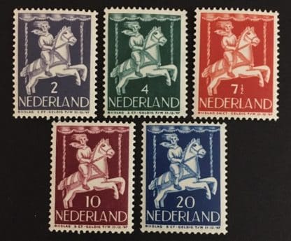 Netherlands Scott # B170-B174 Mint Never Hinged