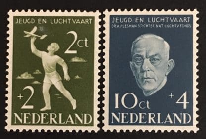 Netherlands Scott # B269-B270 Mint Hinged