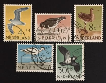 Netherlands Scott # B353-B357 Used