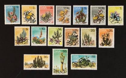 South West Africa Scott # 343-358 Mint Never Hinged