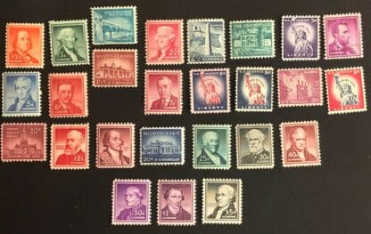 Scott # 1030-1053 Mint Never Hinged