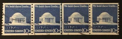 Scott # 1520 Used Line Pair of 4