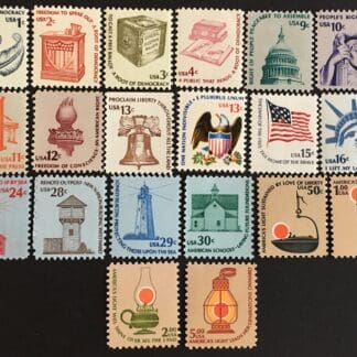 Definitive Stamp Scott 1000-1999