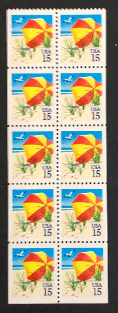 Scott #2443a Booklet Pane Mint Never Hinged