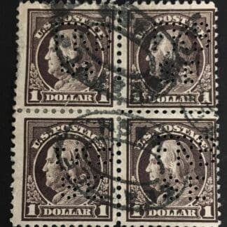 Scott #518 Used Block of Four