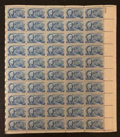 Scott # 933 Sheet Mint Never Hinged