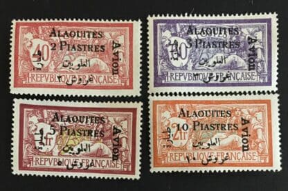 Alaquites Scott # C1-C4 Mint Hinged