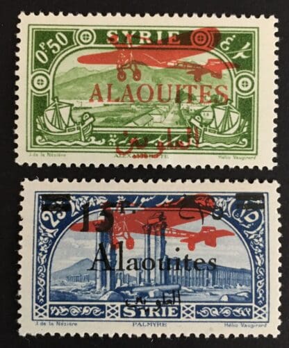 Alaquites Scott # C20-C21 Mint Hinged