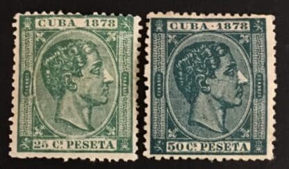 Cuba Scott #79-80 Mint Hinged