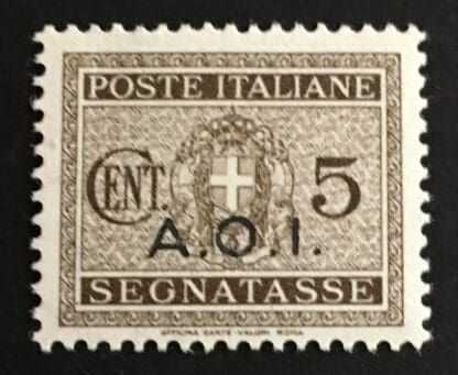 Italian East Africa Scott #J1 Mint Hinged