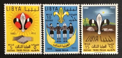 Libya Scott #222-224 Mint Hinged