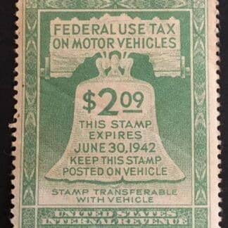 Motor Vehicle Use Revenue Stamps