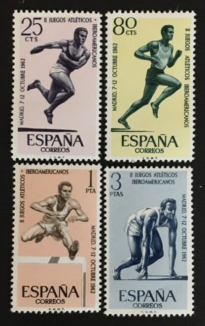 Spain Scott #1127-1130 Mint Never Hinged