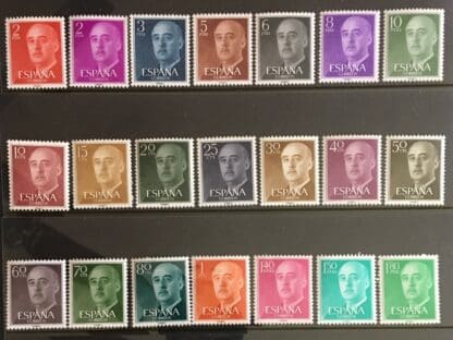 Spain Scott #815-835 Mint Never Hinged